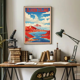 Olkhon Island Scenic Travel Poster PosterGoat