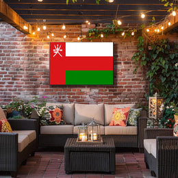Omani Flag National Pride Country Flag Poster PosterGoat
