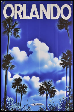 Orlando Retro Travel Poster PosterGoat