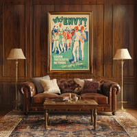 Overcoming Envy Vintage Motivational Poster - Pop Culture Poster PosterGoat