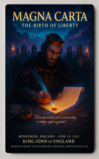 Magna Carta: Birth of Liberty Historical Trading Card