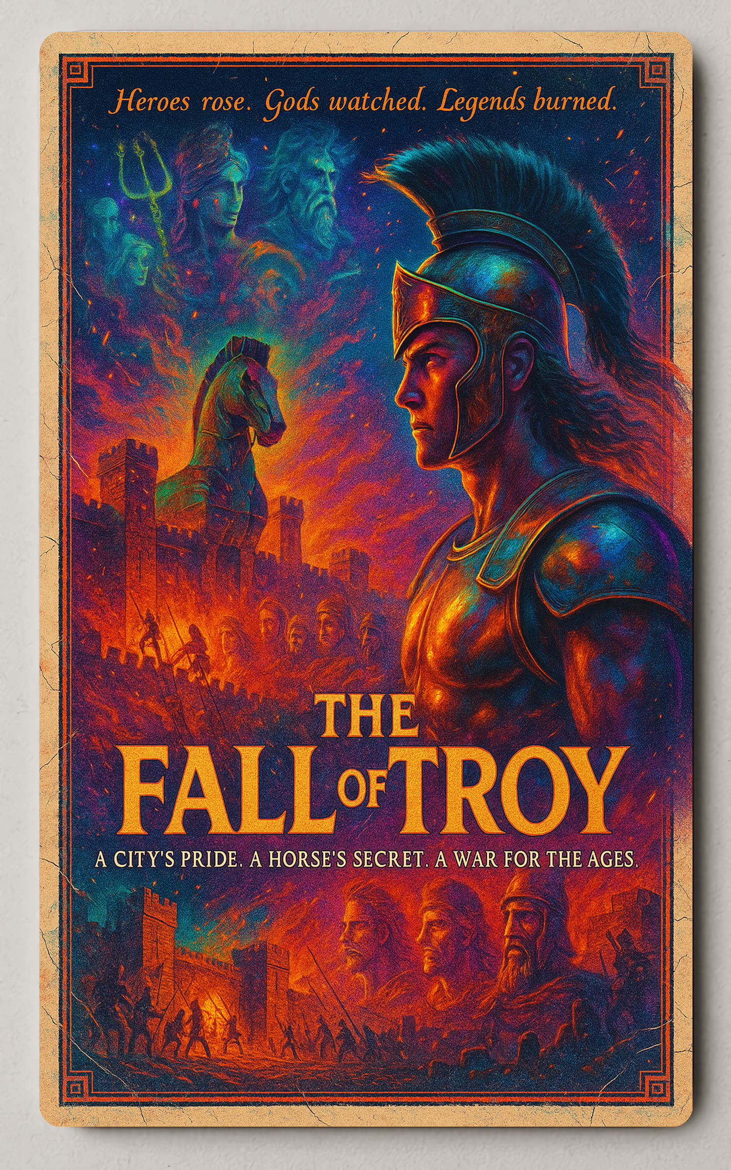 Fall of Troy: Epic Historical Fantasy Mythology Trading Card