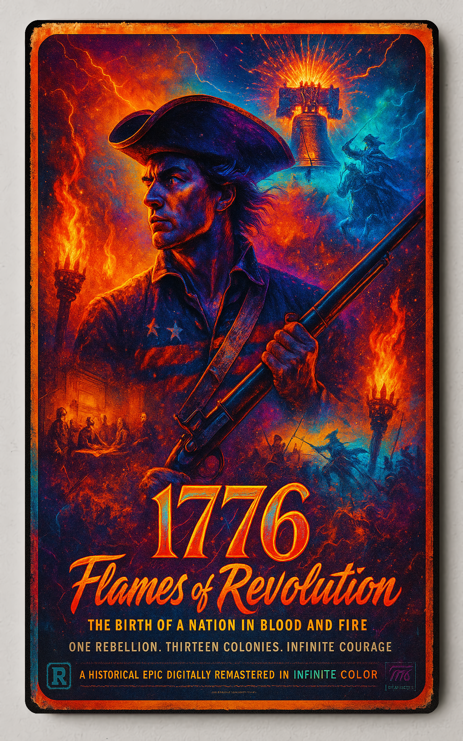 1776 Rebellion and Independence Historical or Presidential Trading Card
