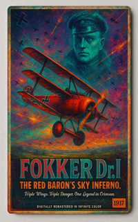 Red Baron Aviation Legend World War I Trading Card