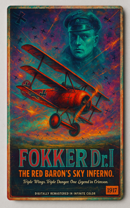 Red Baron Aviation Legend World War I Trading Card