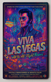 Viva Las Vegas Trading Card PosterGoats