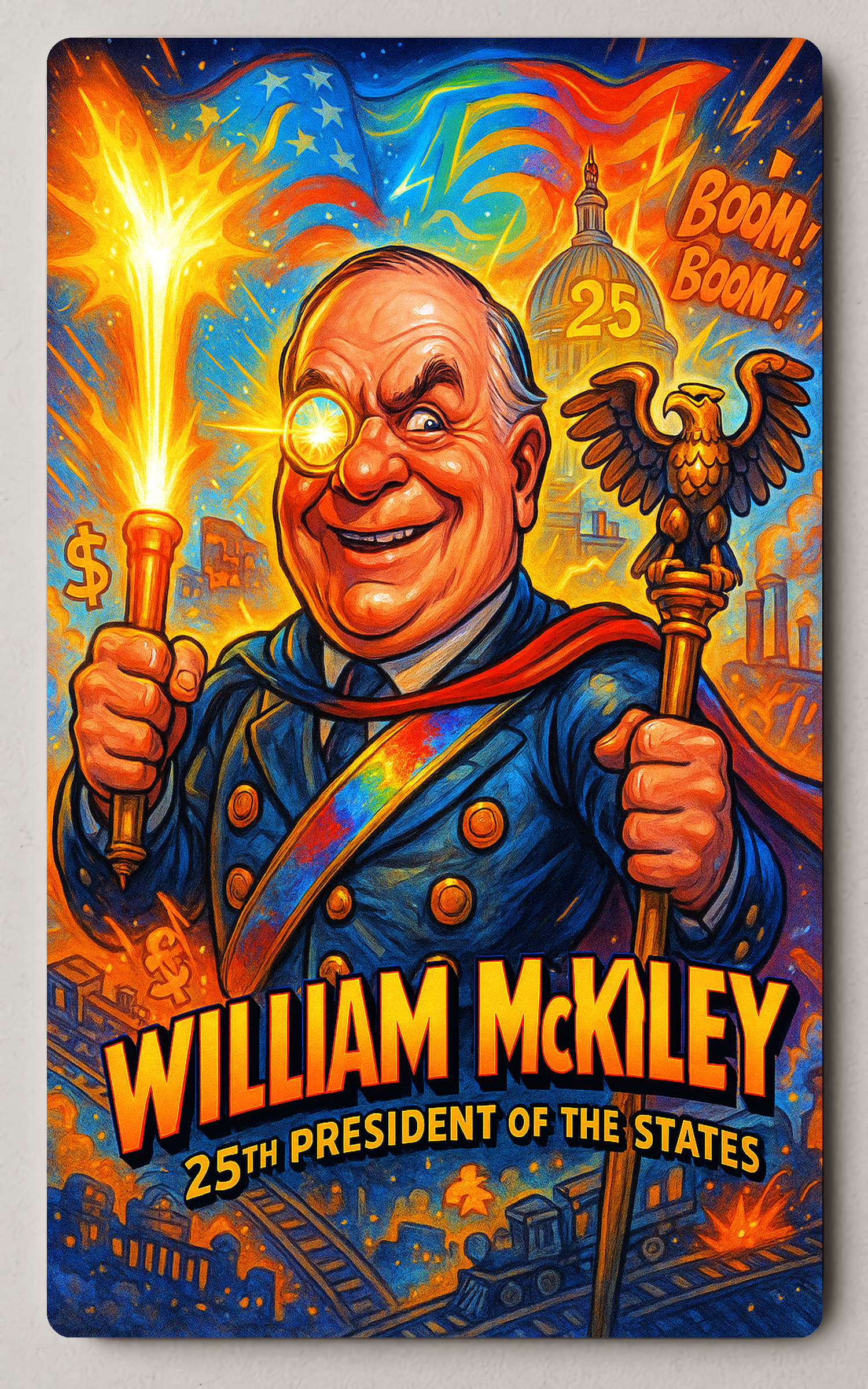 William McKinley 25th President Poster PosterGoat