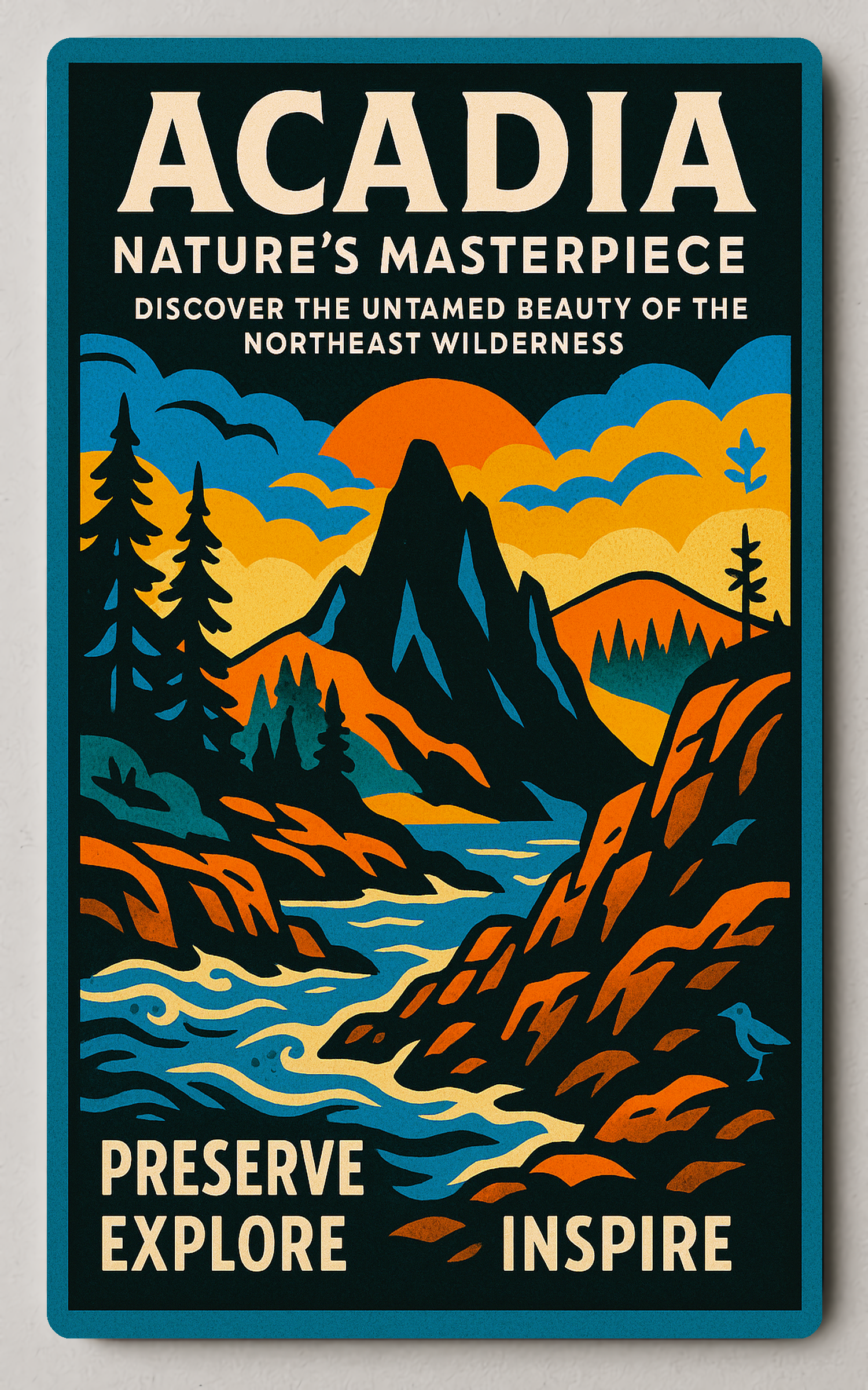 Yellowstone National Park Poster PosterGoat