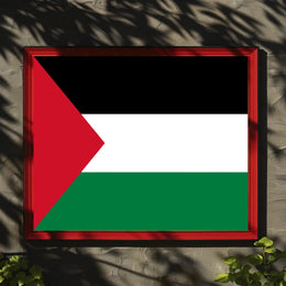 Palestine Flag Unity Art: Country Flag Poster PosterGoat
