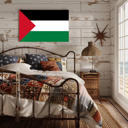 Palestine Flag Unity Art: Country Flag Poster PosterGoat