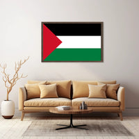 Palestine Flag Unity Art: Country Flag Poster PosterGoat