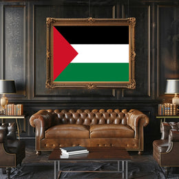 Palestine Flag Unity Art: Country Flag Poster PosterGoat