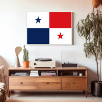 Panamanian Flag Art Print for Country Flag Poster PosterGoat