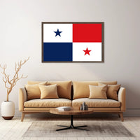 Panamanian Flag Art Print for Country Flag Poster PosterGoat