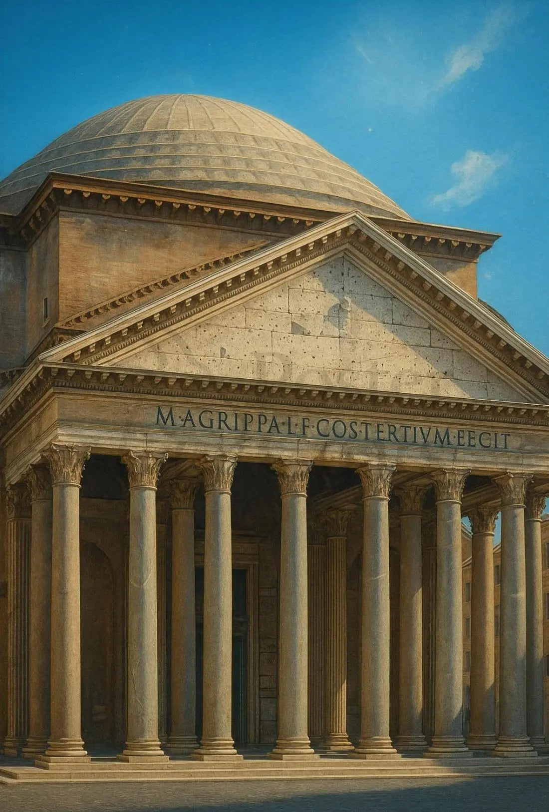 Pantheon Rome Classic Architecture Cultural Heritage Poster PosterGoat