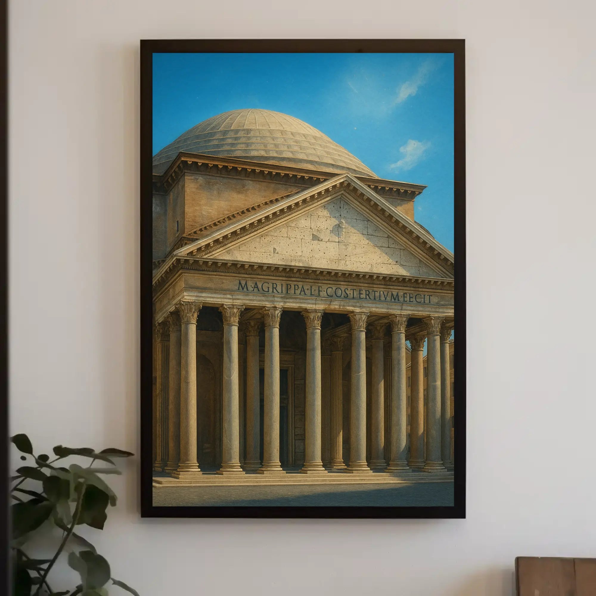 Pantheon Rome Classic Architecture Cultural Heritage Poster PosterGoat
