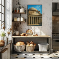 Pantheon Rome Classic Architecture Cultural Heritage Poster PosterGoat