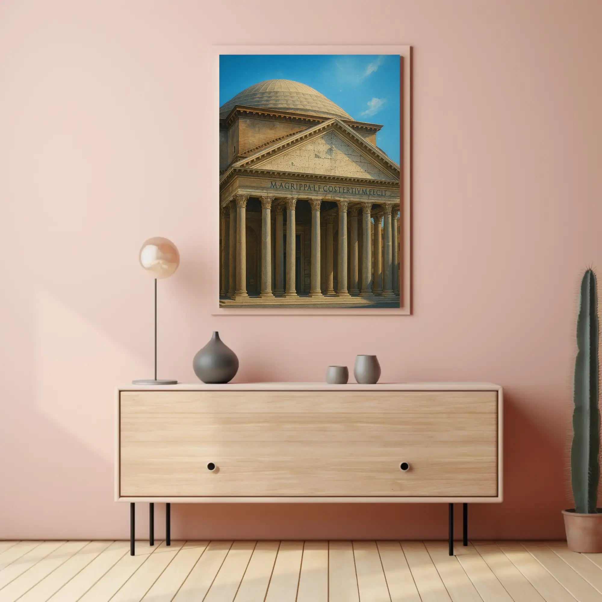 Pantheon Rome Classic Architecture Cultural Heritage Poster PosterGoat