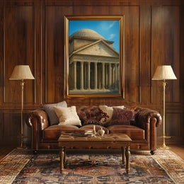 Pantheon Rome Classic Architecture Cultural Heritage Poster PosterGoat