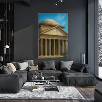 Pantheon Rome Classic Architecture Cultural Heritage Poster PosterGoat