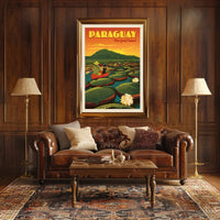 Paraguay Pantanal Adventure Vintage Travel Poster PosterGoat