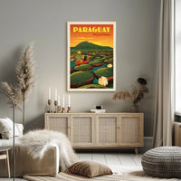 Paraguay Pantanal Adventure Vintage Travel Poster PosterGoat