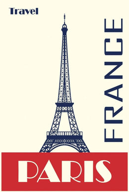 Paris Eiffel Tower Travel Poster PosterGoat