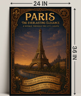 Paris The Everlasting Elegance Poster PosterGoat