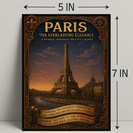 Paris The Everlasting Elegance Poster PosterGoat