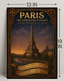 Paris The Everlasting Elegance Poster PosterGoat