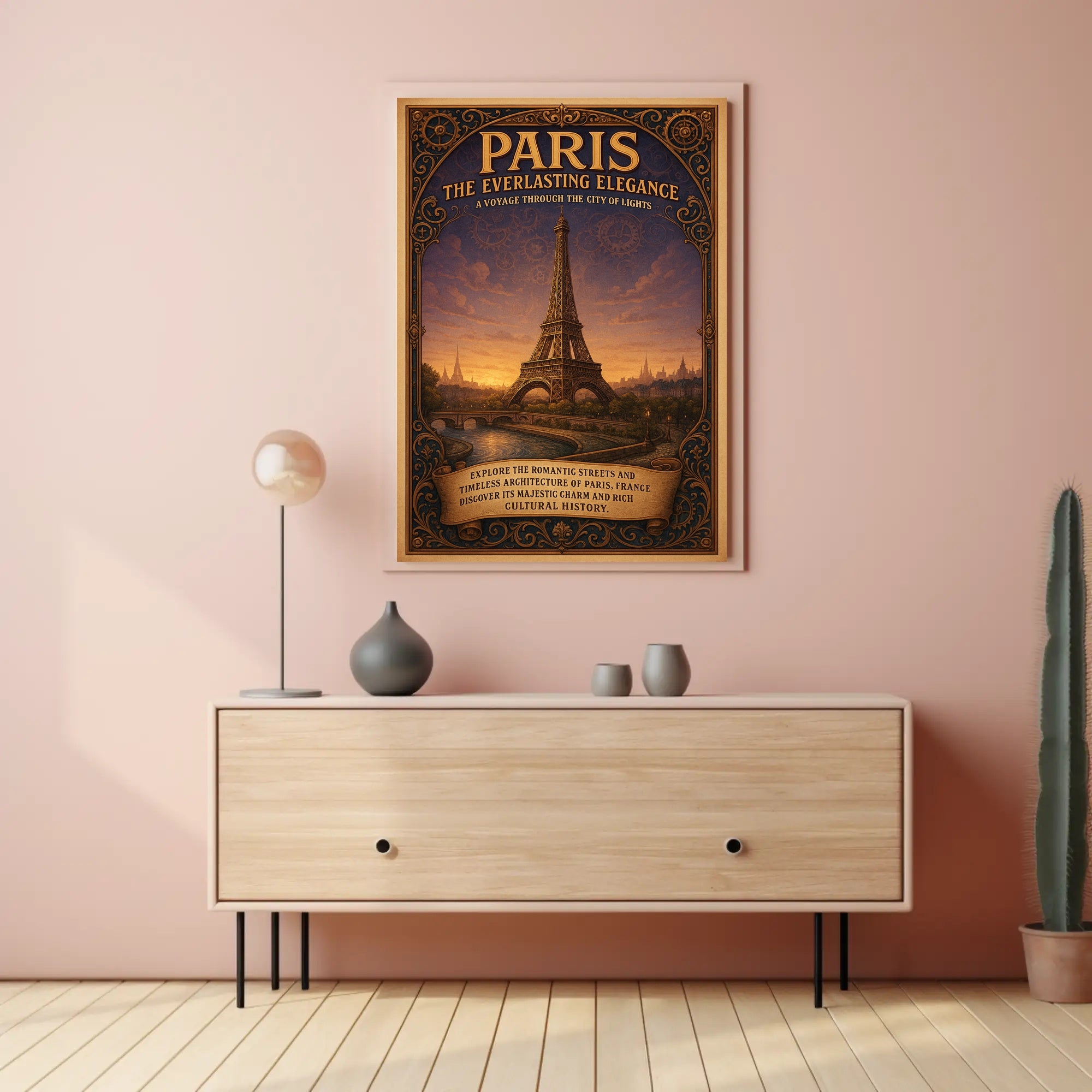 Paris The Everlasting Elegance Poster PosterGoat