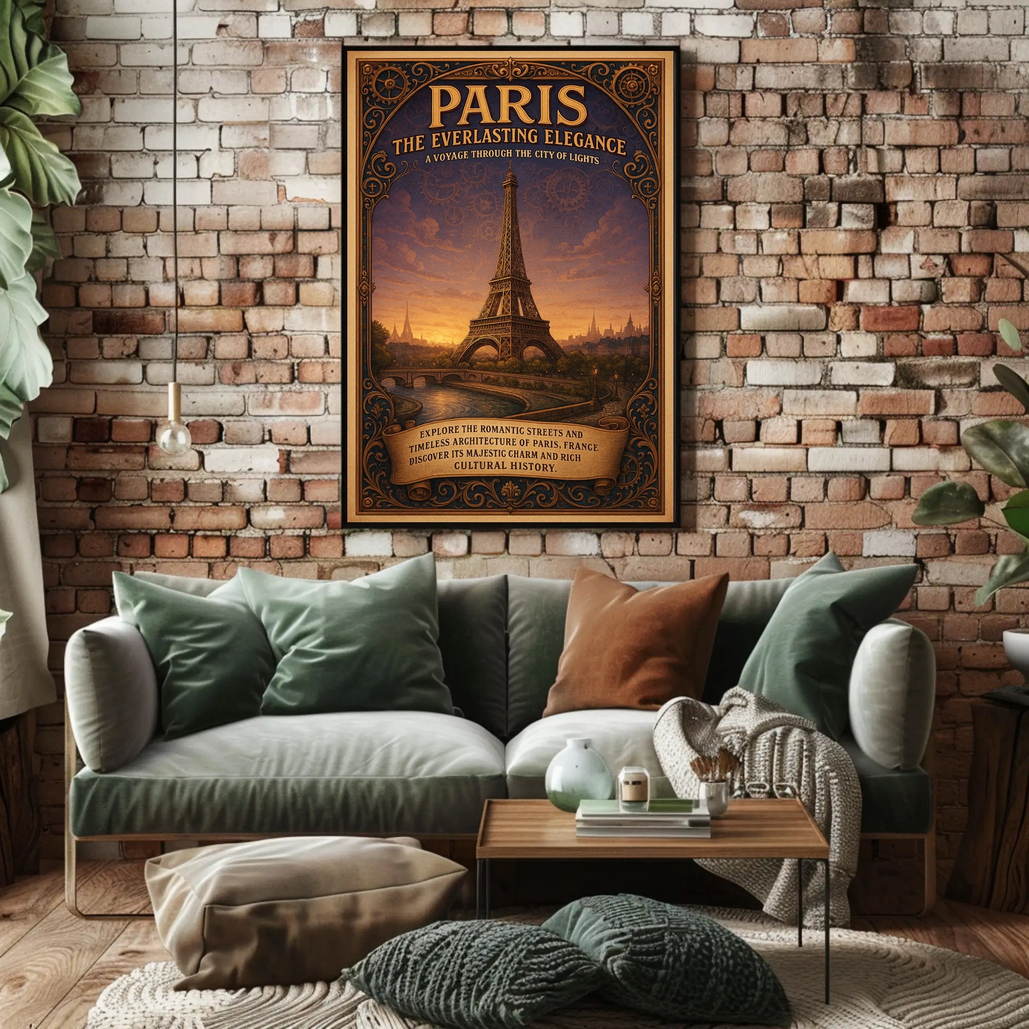 Paris The Everlasting Elegance Poster PosterGoat
