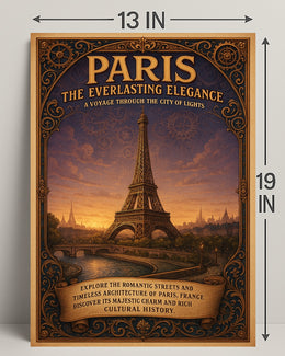 Paris The Everlasting Elegance Poster PosterGoat