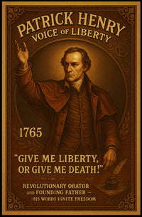 Patrick Henry Voice of Liberty Poster PosterGoat