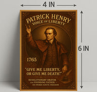 Patrick Henry Voice of Liberty Poster PosterGoat