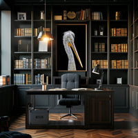 Pelican's Majesty: Photorealistic Wildlife Animal Poster PosterGoat