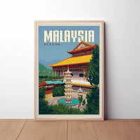 Penang Cultural Heritage Travel Poster PosterGoat