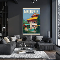 Penang Cultural Heritage Travel Poster PosterGoat