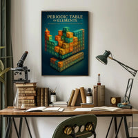 Periodic Table of Elements Wall Art Print PosterGoat