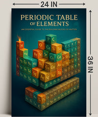 Periodic Table of Elements Wall Art Print PosterGoat