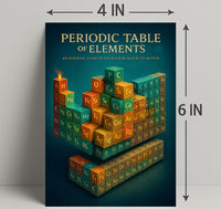 Periodic Table of Elements Wall Art Print PosterGoat