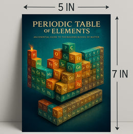 Periodic Table of Elements Wall Art Print PosterGoat