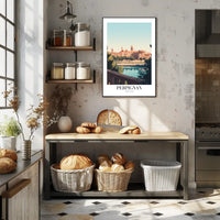 Perpignan Architectural Charm: Urban or Cityscape Poster PosterGoat