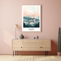Perth Scotland Scenic Travel Poster PosterGoat