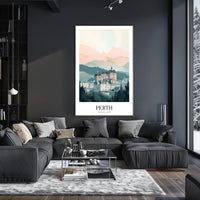 Perth Scotland Scenic Travel Poster PosterGoat