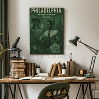 Philadelphia's Rich History Explored in Cultural Heritage Poster PosterGoat