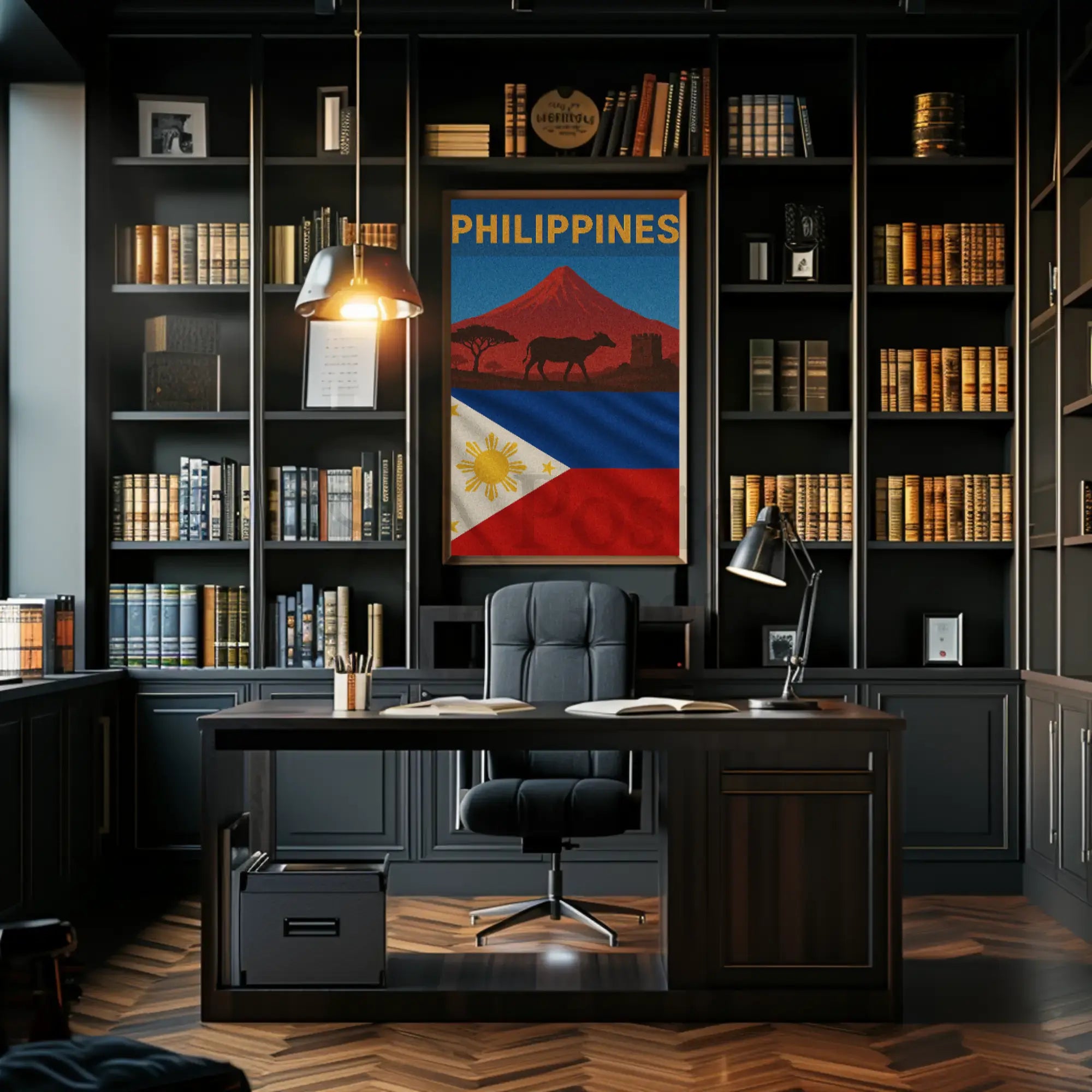 Philippine Landscape and Culture Heritage Poster PosterGoat