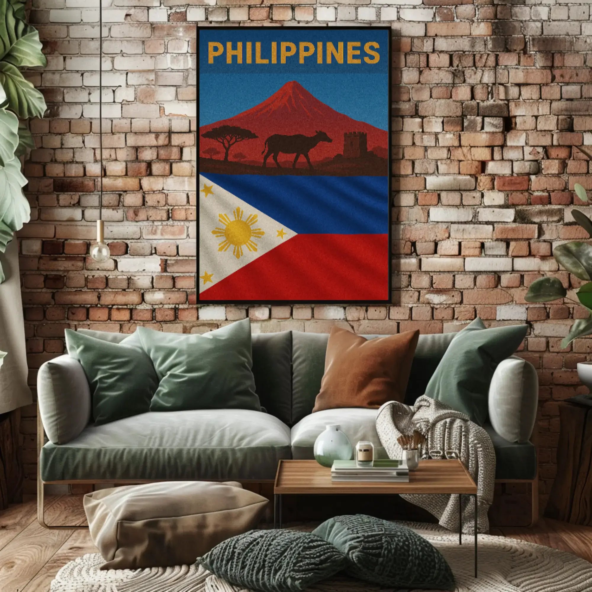 Philippine Landscape and Culture Heritage Poster PosterGoat