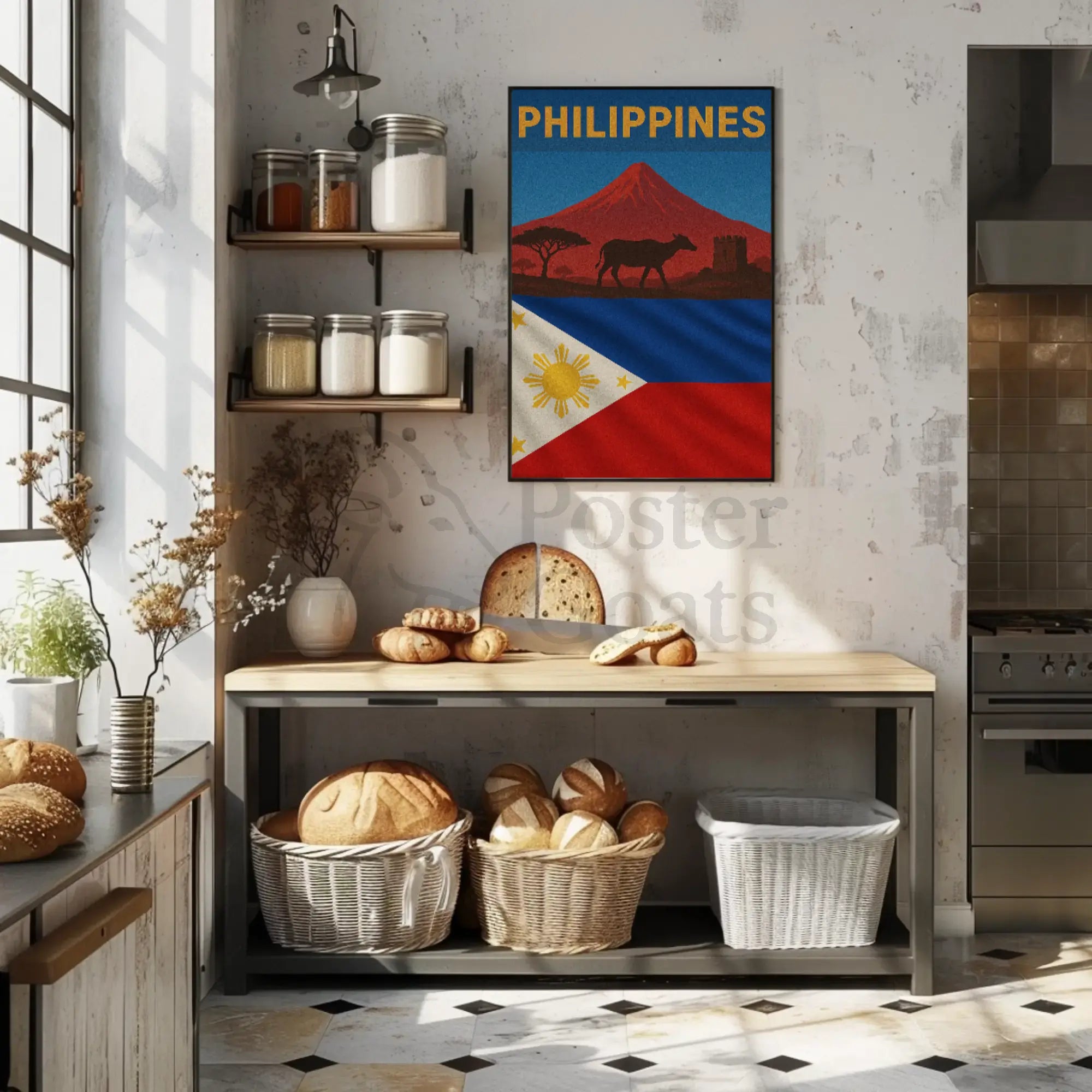 Philippine Landscape and Culture Heritage Poster PosterGoat