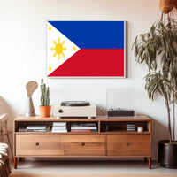 Philippines Flag Detailed Design Country Flag Poster PosterGoat